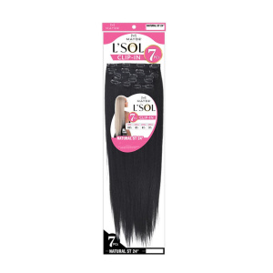 MAYDE CLIP-IN 7PCS NATURAL ST 24"