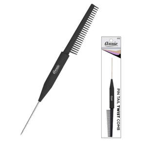 Annie Pin Tail Twist Comb, 1 Count, Black