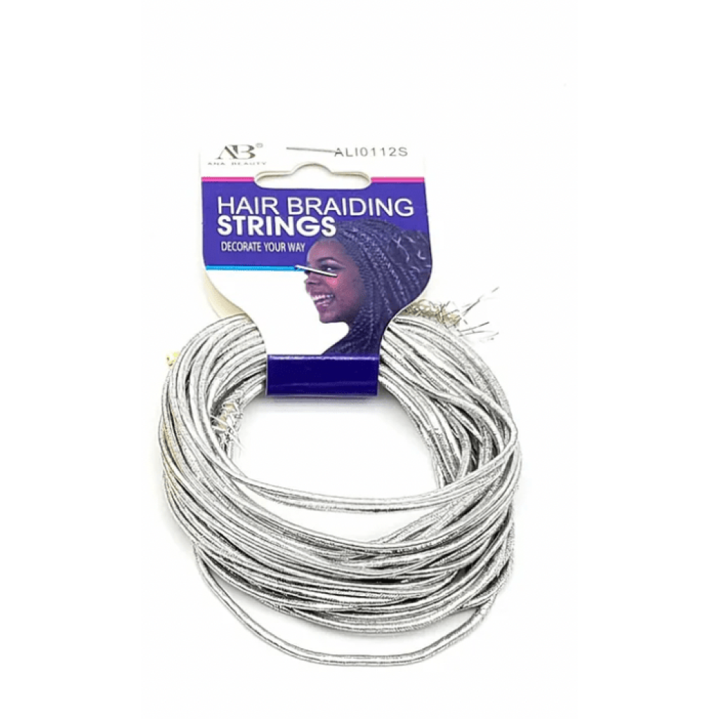 Hair Braiding String #Silver