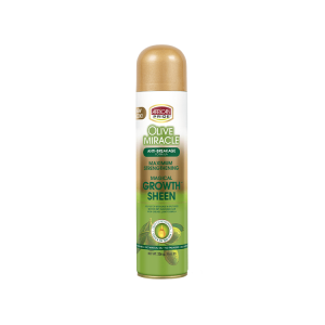 AFRICAN PRIDE OLIVE MIRACLE SHEEN SPRAY (8OZ) (12/CS)