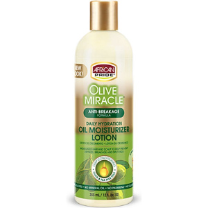 AFRICAN PRIDE OLIVE MIRACLE LEAVE-IN CONDITIONER (12OZ) (12/CS)