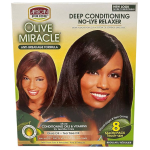 AFRICAN PRIDE OLIVE NO-LYE TOUCH-UP KIT (4/CS) [8APP] [REG]