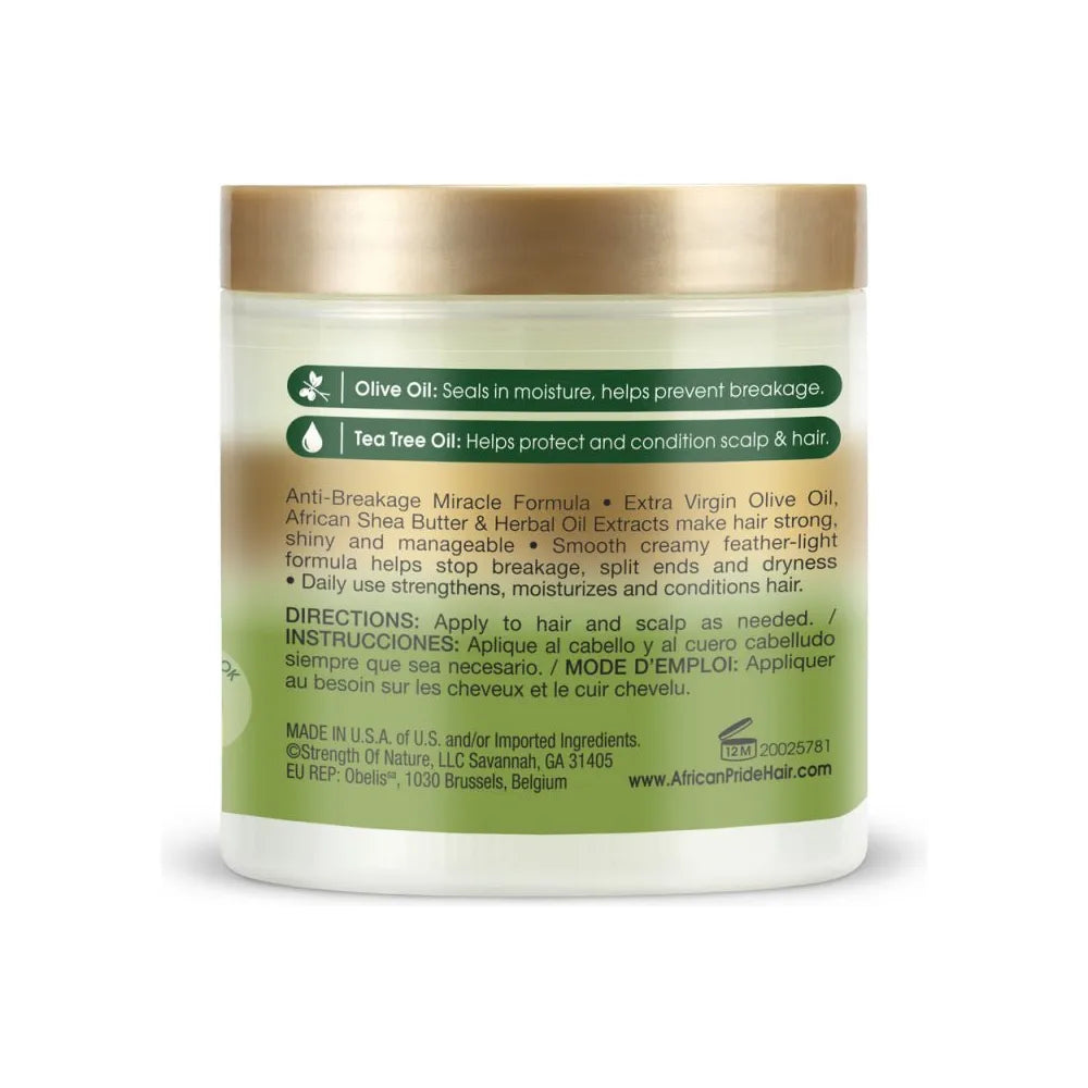 african-pride-olive-miracle-strengthening-treatment-anti-breakage-deep-treatment-for-damaged-hair-restores-strength-shine-moisture-6-oz-242909