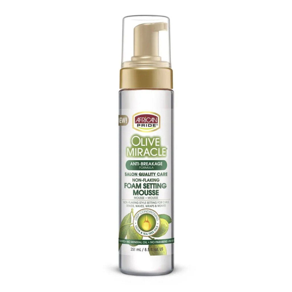 A/P OLIVE FOAM SET MOUSSE
