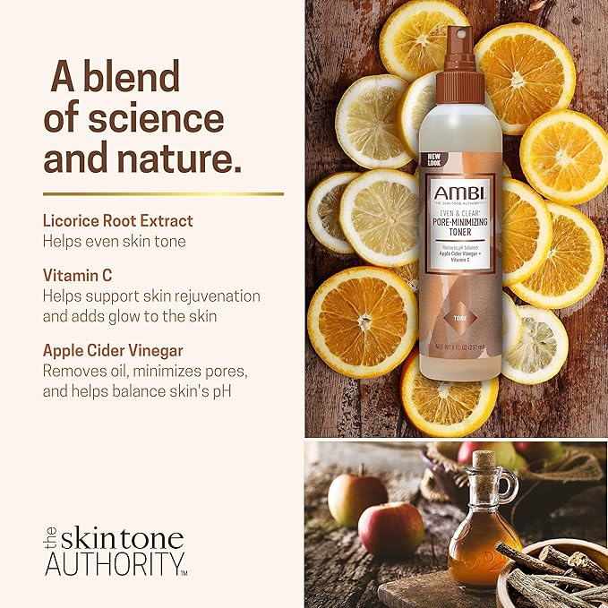ambi-even-clear-intense-clarifying-toner-pores-minimizing-toner-vitamin-c-apple-cider-vinegar-licorice-extract-8oz-450265
