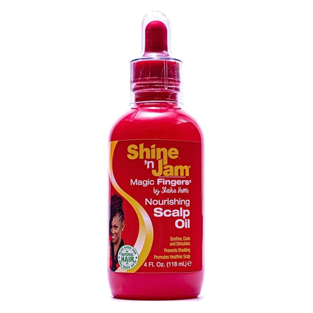 AMPRO SHINE N' JAM MAGIC FINGERS SCALP OIL 4OZ (6/CS)