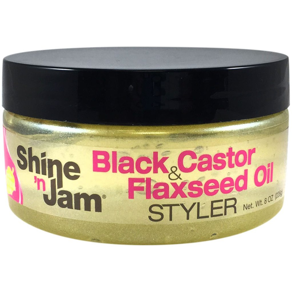 AMPRO SHINE N' JAM GEL 16OZ (6/CS) [BLACK CASTOR]