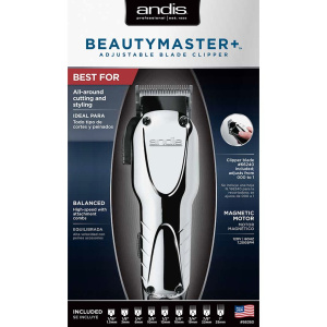 [USE: AD66740] ANDIS CLIPPER BEAUTY MASTER+ CHROME