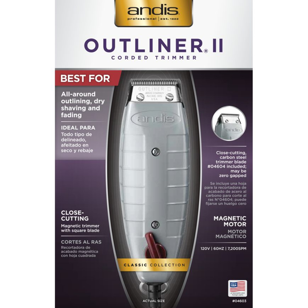 [OLD PKG][LIMITED QTY] ANDIS TRIMMER OUTLINER-II