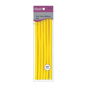 Annie: 10" Soft Twist Rollers 3/8" #1212