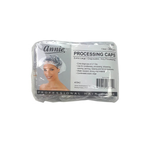 Annie Processing Caps X-Large, 30 Count, Clear