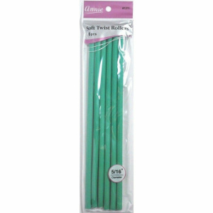 ANNIE: 10" Soft Twist Rollers 5/16" #1211