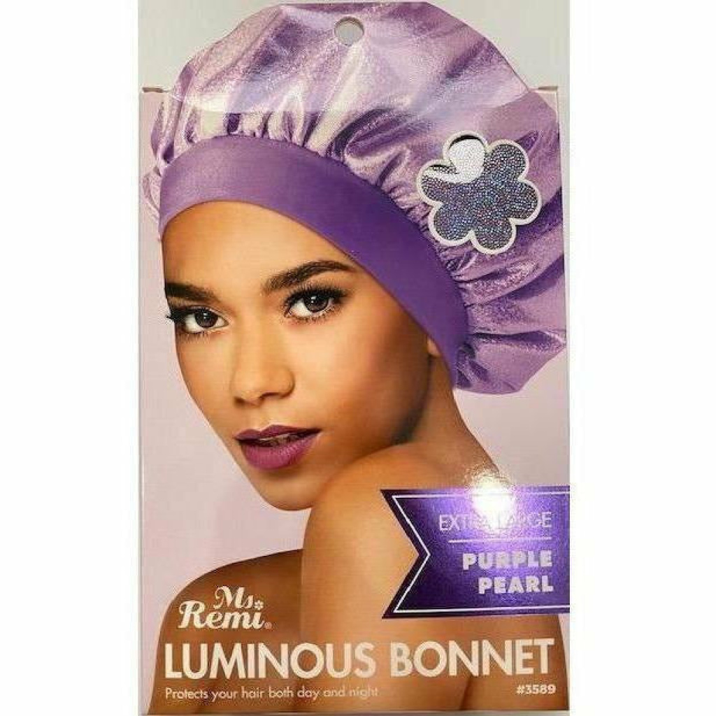 Ms. Remi Luminous Bonnet Super Jumbo, 1 Count, Purple