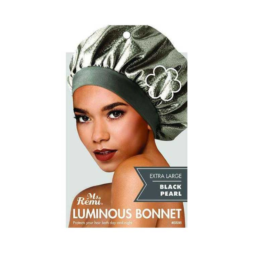 Ms. Remi Luminous Bonnet X-Large, 1 Count, Black