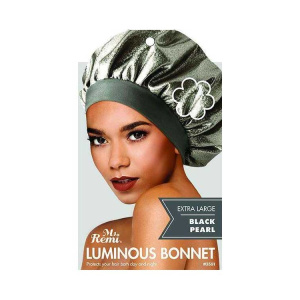 Ms. Remi Luminous Bonnet X-Large, 1 Count, Black