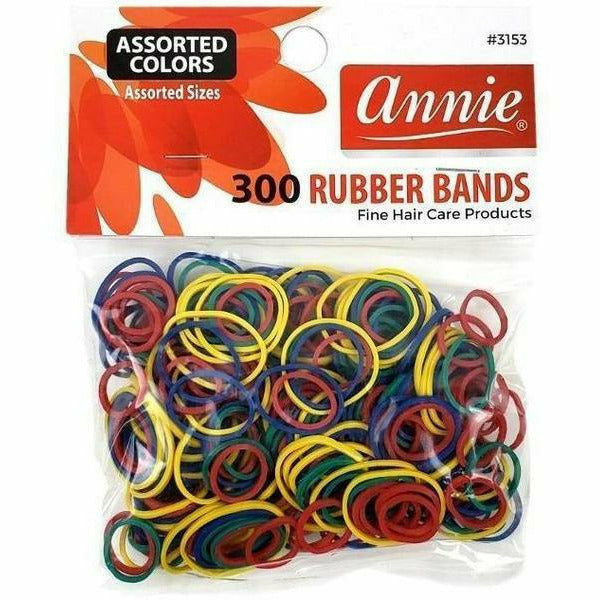 annie-salon-tools-annie-300-assorted-color-rubber-bands-3153-15355903639638