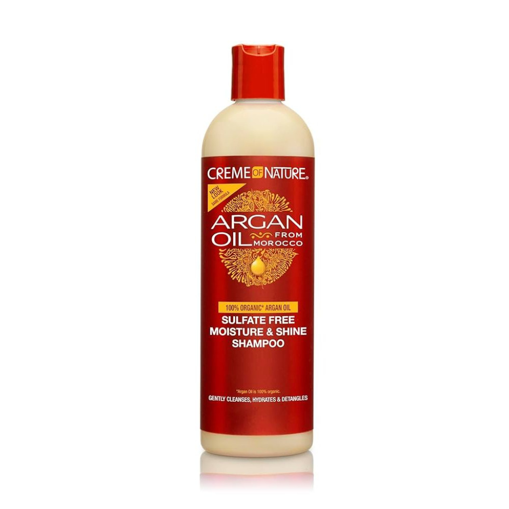 CREAM OF NATURE ARGAN SHAMPOO (12OZ) (12/CS)