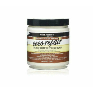 AUNT JACKIE'S COCONUT CREME DEEP CONDITIONER (15OZ) [COCO REPAIR] (6/CS)