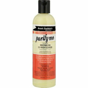 AUNT JACKIE'S FLAXSEED CO-WASH CLEANSER (12OZ) [MOISTURIZING] (12/CS)