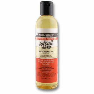 AUNT JACKIE'S FLAXSEED MULTI-PURPOSE OIL (8OZ) [SOFT ALL OVER] (12/CS)