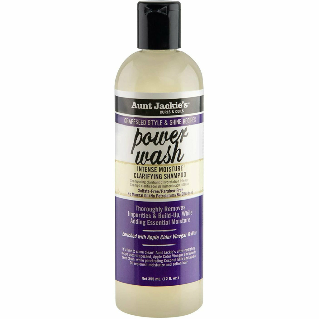 AUNT JACKIE'S GRAPESEED SHAMPOO (3OZ) [POWER WASH] (6/DS)(4DS/CS)