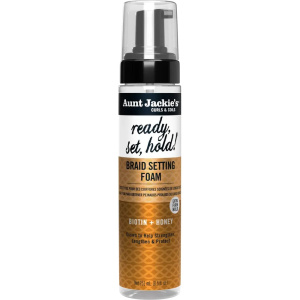 AUNT J BIOTIN+HONEY BRAID SETTING FOAM