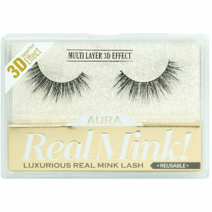 3D REAL MINK EYELASH [002 BLACK] (6/36/144)