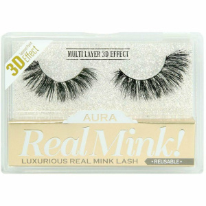 3D REAL MINK EYELASH [006 BLACK] (6/36/144)