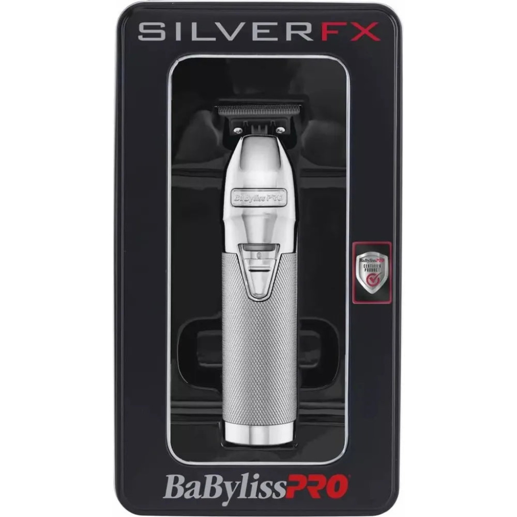[USE: BAB47497] BABYLISS "SKELETON" TRIMMER SILVER CORDLESS LI ION [FX787S]