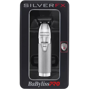 [USE: BAB47497] BABYLISS "SKELETON" TRIMMER SILVER CORDLESS LI ION [FX787S]