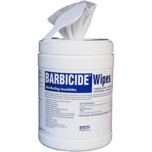 BARBICIDE SANITIZING WIPES (12/CS)