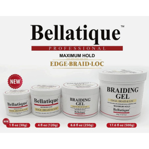 BELLATIQUE EDGE BRAID & LOC GEL 8.81 OZ