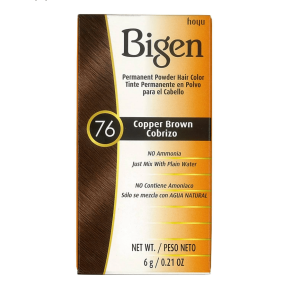 BIGEN CLR [#76] COPPER BROWN (0.2OZ) (12/144/CS)