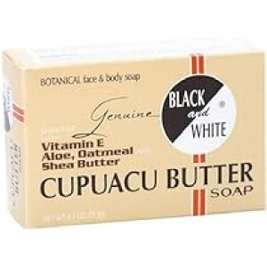 BLACK & WHITE SOAP (6.1OZ) [CUPUACU BUTTER] (12/CS)