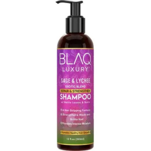 BLAQ SAGE & LYCHEE SHAMPOO (12OZ)