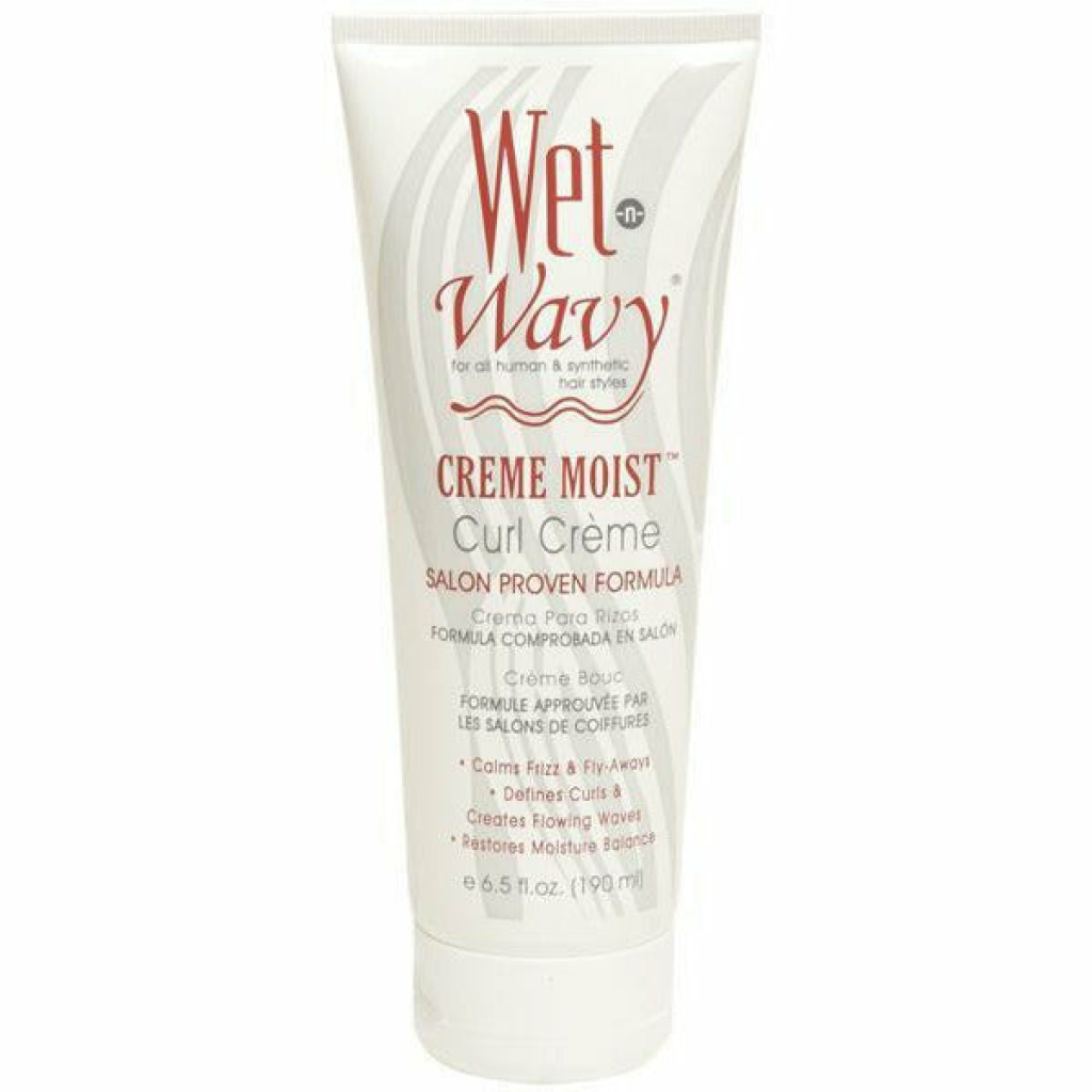 Wet & Wavy: Creme Moist Curl Creme 6.5oz