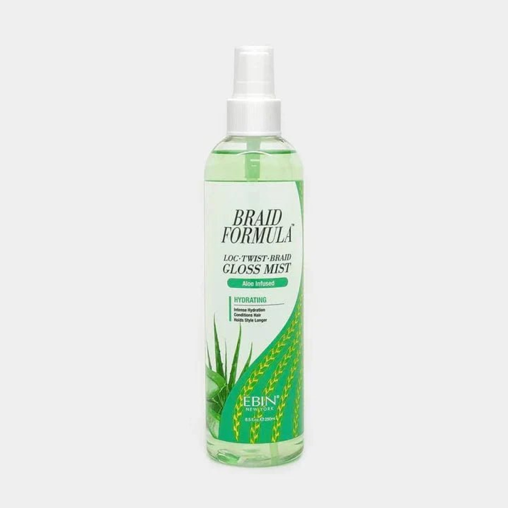 BRAID FORMULA LOC. TWIST. BRAID GLOSS MIST - HYDRATING (8oz / 250mL)