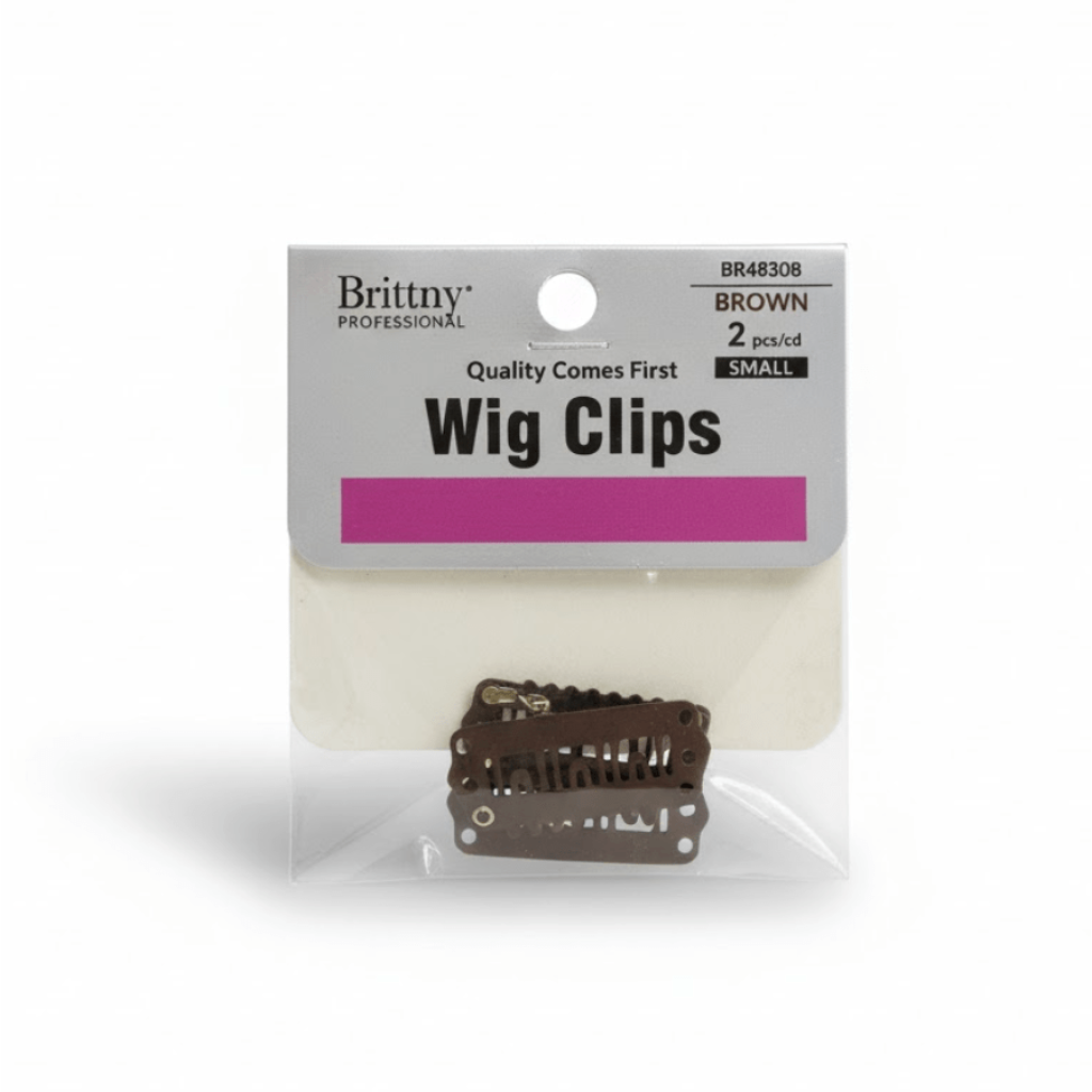 BR CLIP WIG-36PK [2/PK] BROWN SMALL