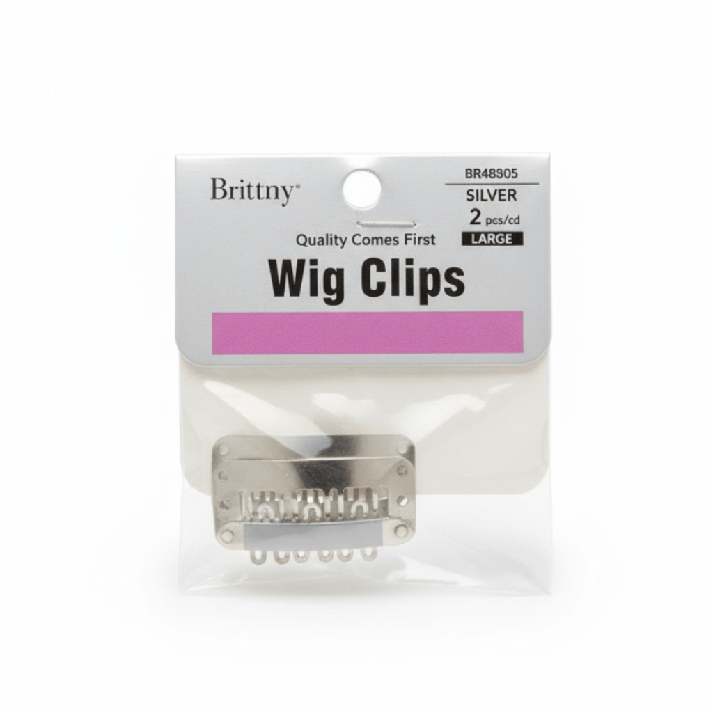 BR CLIP WIG-36PK [2/PK] SILVER LARGE