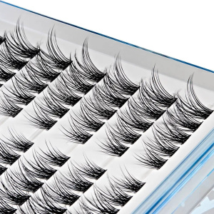 Broadway Trendy DIY Cluster Lashes - Manga-Inspired Wispy Lash Extensions (70-112pcs)
