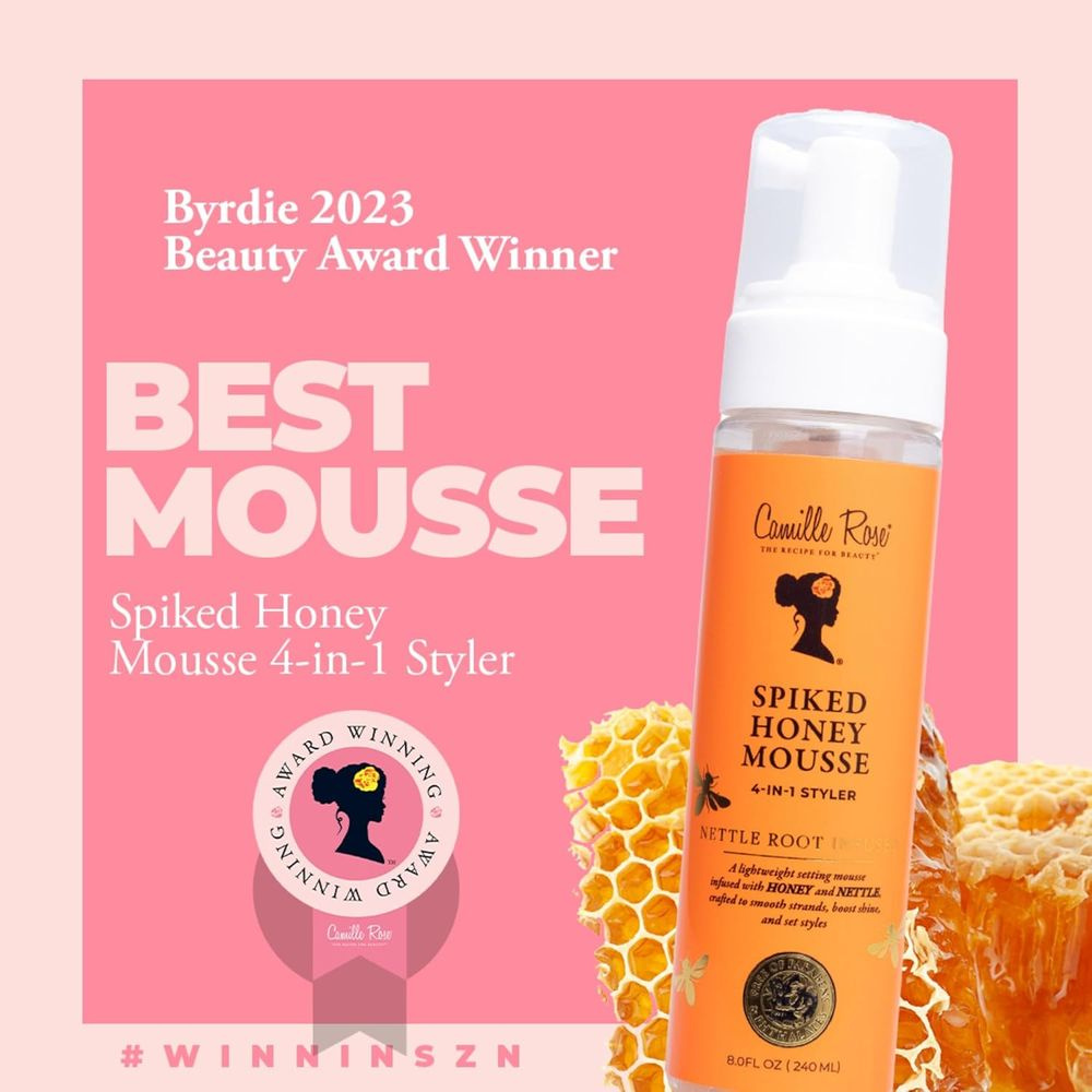 camille-rose-spiked-honey-mousse-4-in-1-hair-styler-with-nettle-root-to-nourish-and-hydrate-strands-define-curls-and-add-shine-for-all-hair-types-8-fl-oz-727476