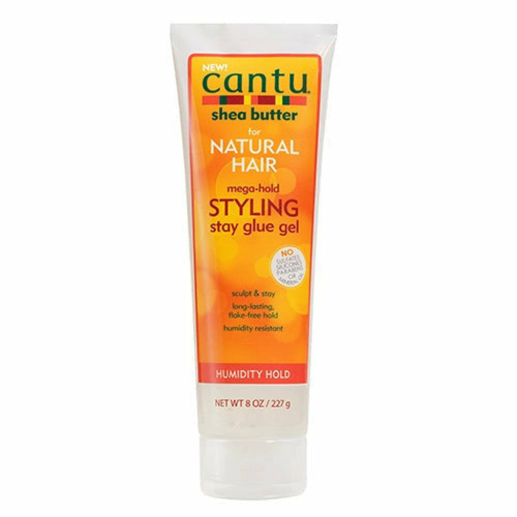 Cantu for Natural Hair: Styling Stay Glue Gel - Mega Hold 8oz
