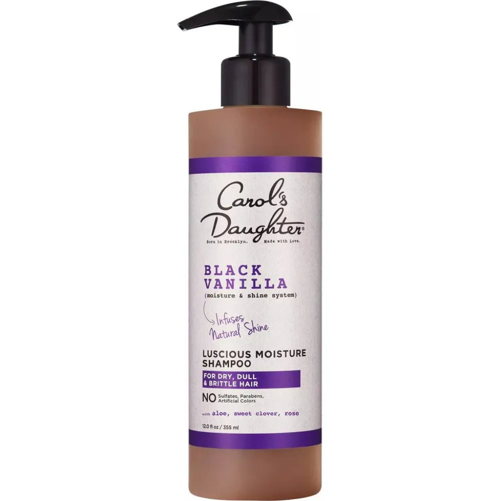 Black Vanilla Sulfate Free Shampoo
