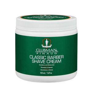 CLUBMAN SHAVE CREAM CLASSIC BARBER 16OZ (12/CS)