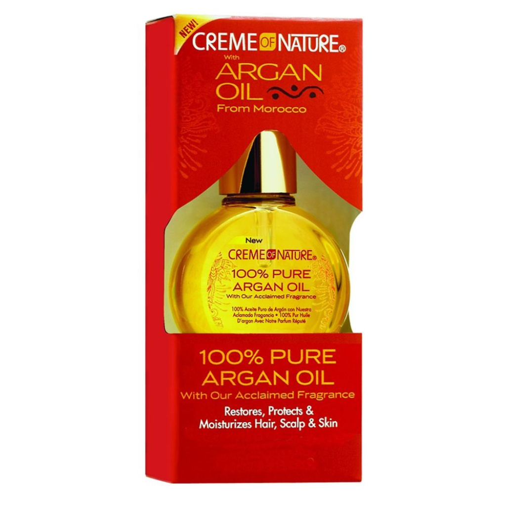 CREAM OF NATURE ARGAN 100% PURE OIL (1OZ) (6/CS)
