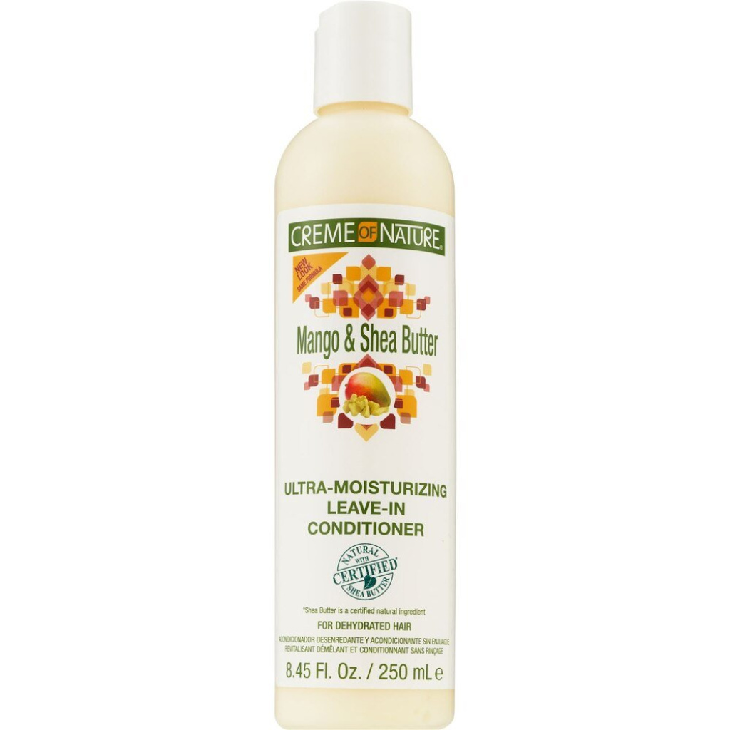 CREAM OF NATURE MANGO & SHEA BUTTER LEAVE-IN CONDITIONER (8.45OZ) (12/CS)