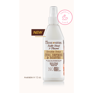 Creme of Nature: Butter Blend & Flaxseed Curl Refresher 12oz