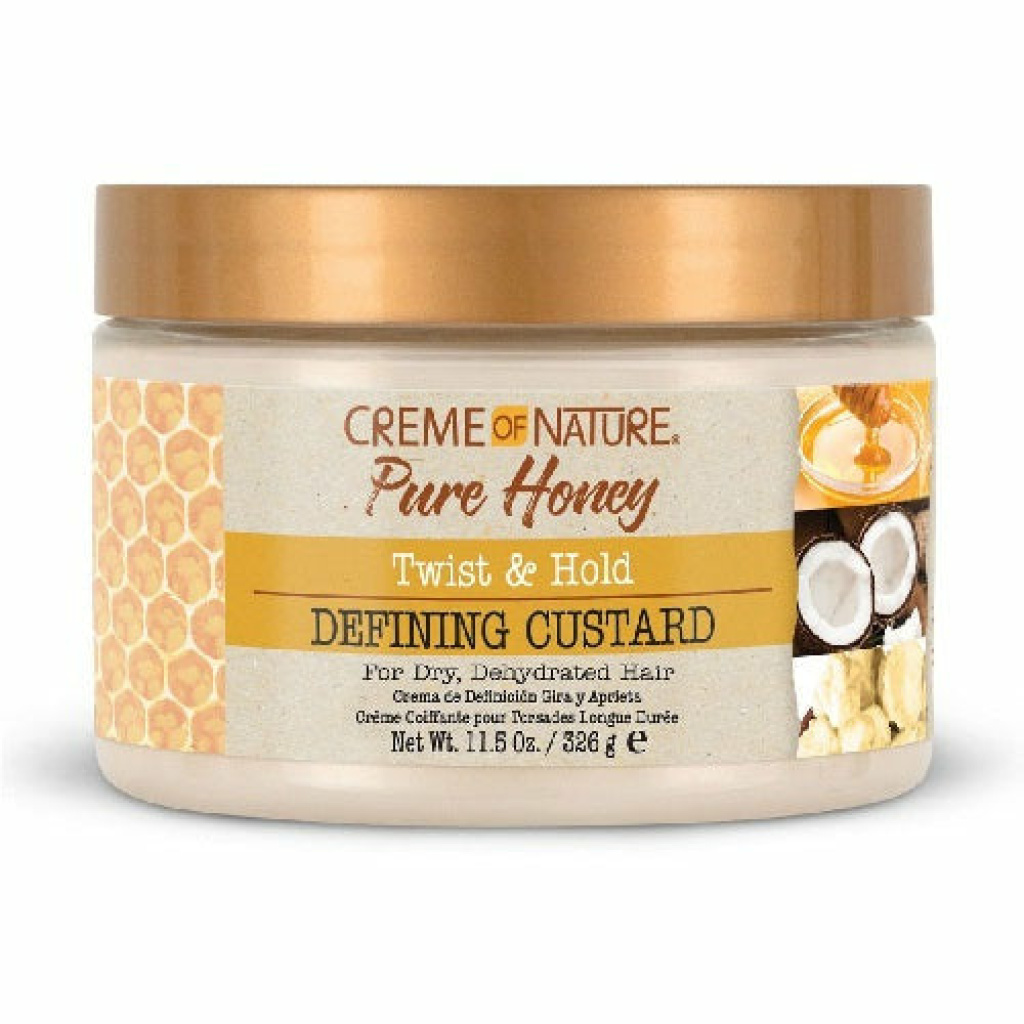 Creme of Nature: Pure Honey Twist & Hold Defining Custard 11.5 oz