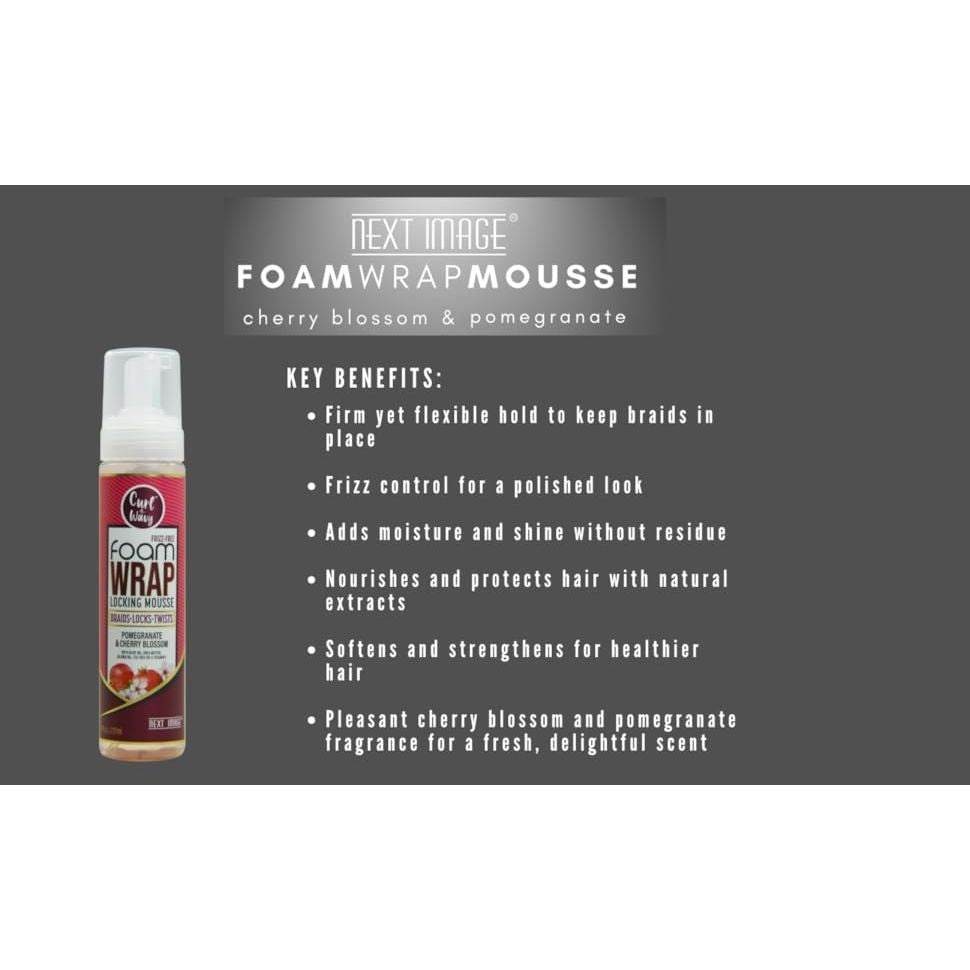 curl-wavy-foam-wrap-locking-mousse-3-unique-variants-olive-avocado-black-castor-argan-pomegranate-cherry-blossom-8oz-488966