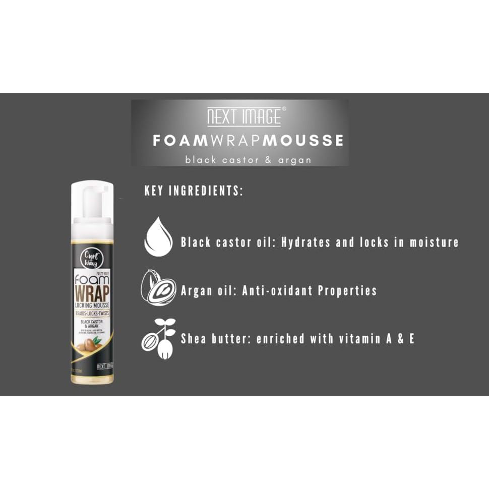 curl-wavy-foam-wrap-locking-mousse-3-unique-variants-olive-avocado-black-castor-argan-pomegranate-cherry-blossom-8oz-762571
